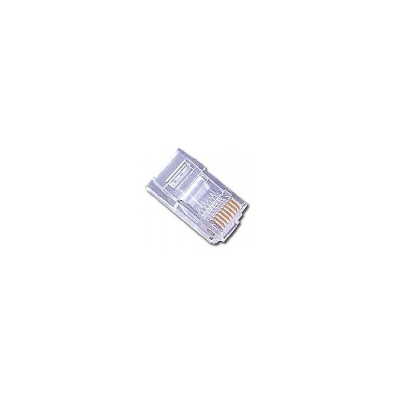 Gembird - PLUG3UP6/50 conector RJ-45 Transparente PLUG3UP6/50