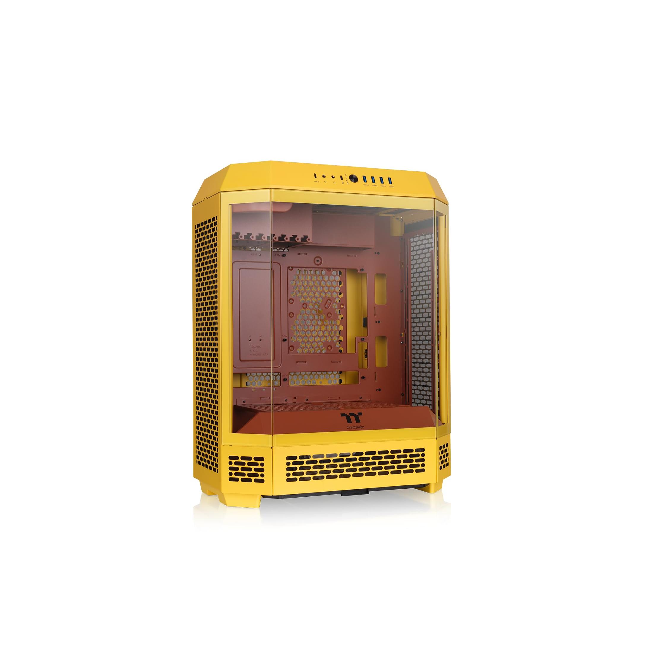 Thermaltake The Tower 600 Mid Tower Chassis | Hidden Connector | Butter Caramel