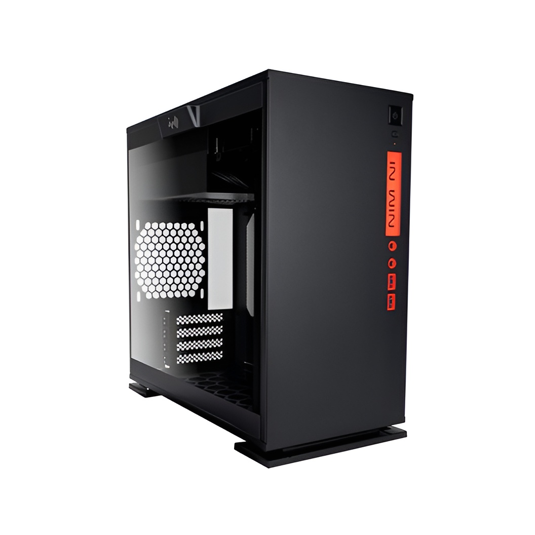 Caja de Ordenador In Win 301 Micro ATX Negro - Acero SECC - Vidrio Templado