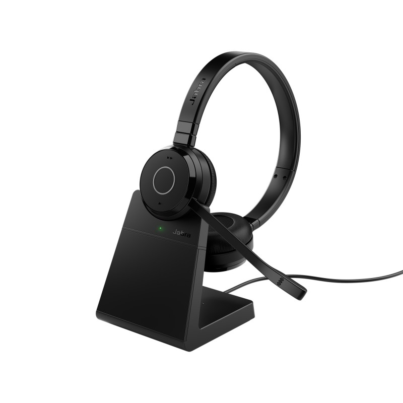 Jabra - Evolve 65 TE Auriculares Inalámbrico y alámbrico Diadema Oficina/Centro de llamadas USB tipo A Bluetooth - 6699-833-499 6699-833-499