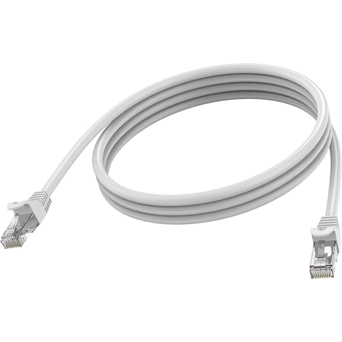 Vision 1m white cat6a stp cable