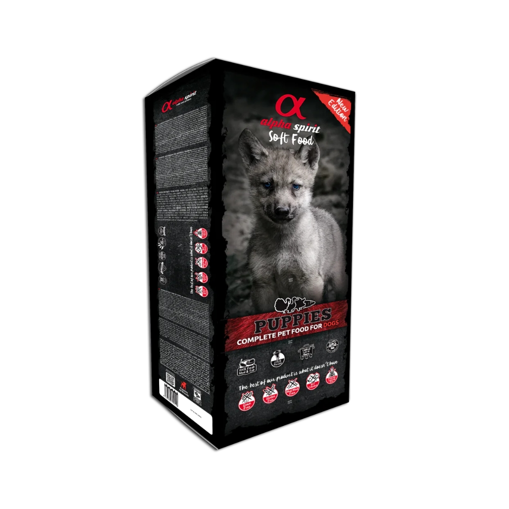 ALPHA SPIRIT - Puppies - Pienso SemiHumedo para Perros Cachorros de Todas las Razas