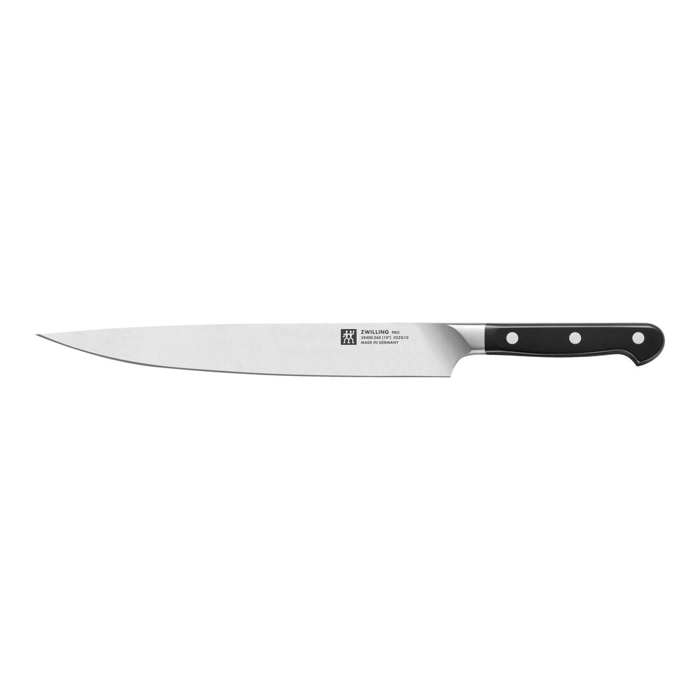 ZWILLING - Cuchillo Carne Fileteador 26 cm, Filo Suave y Preciso, Profesional, Acero Inoxidable, Tres Remaches Mango Plástico
