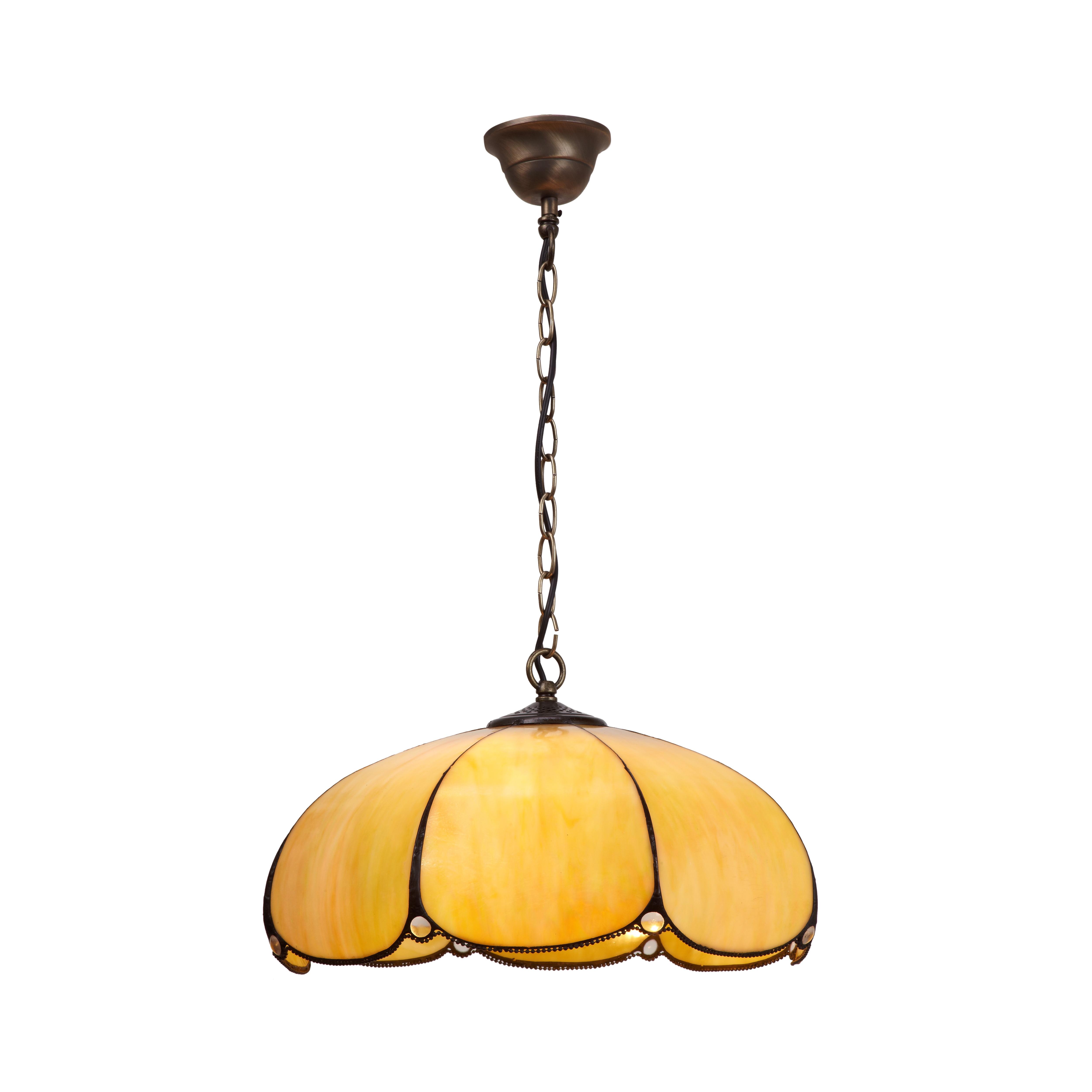 Colgante de techo con cadena diámetro 45cm Serie Virginia FIJALO LG212199