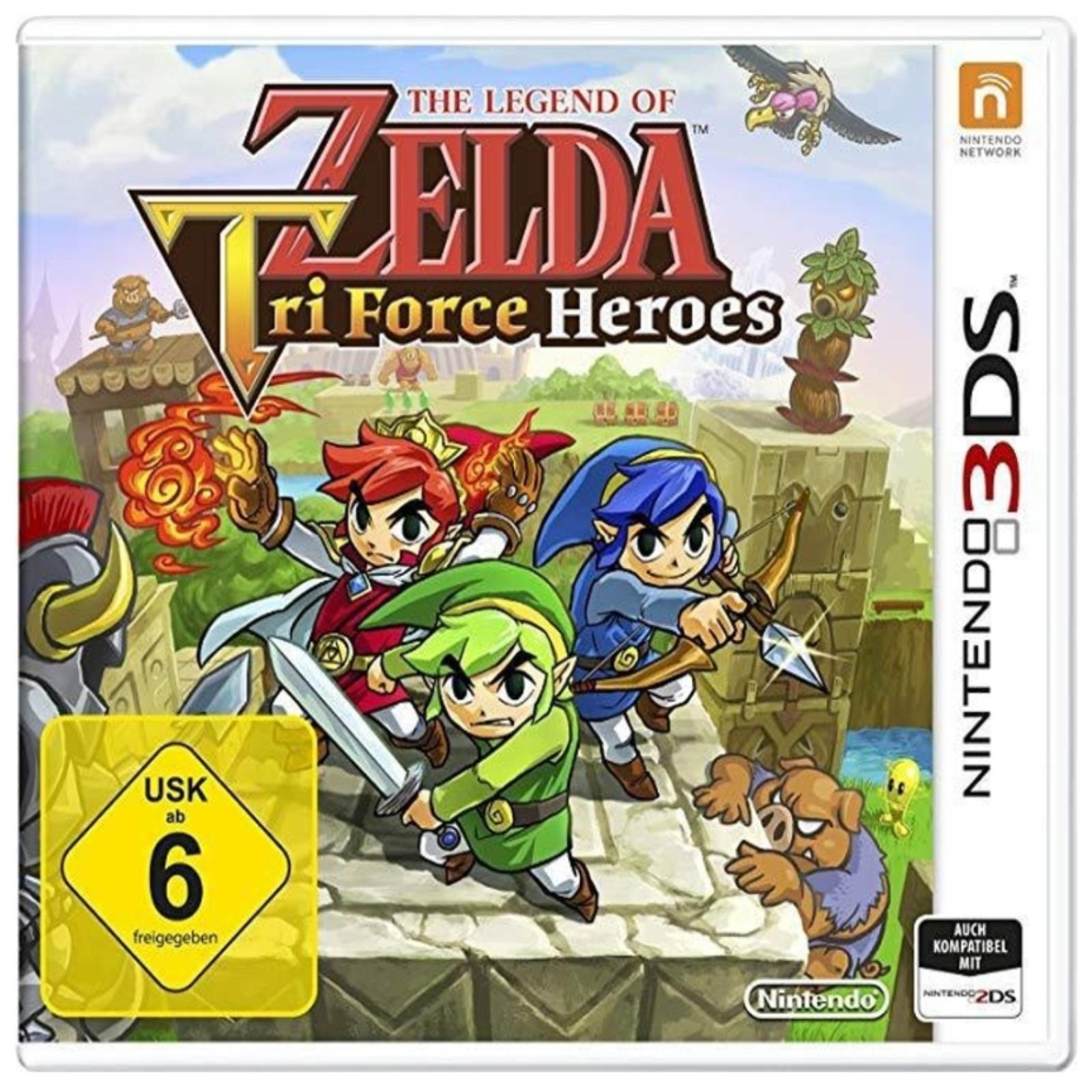 Legend of Zelda: Tri Force Heroes Juego Fisico para Consola Nintendo 3DS
