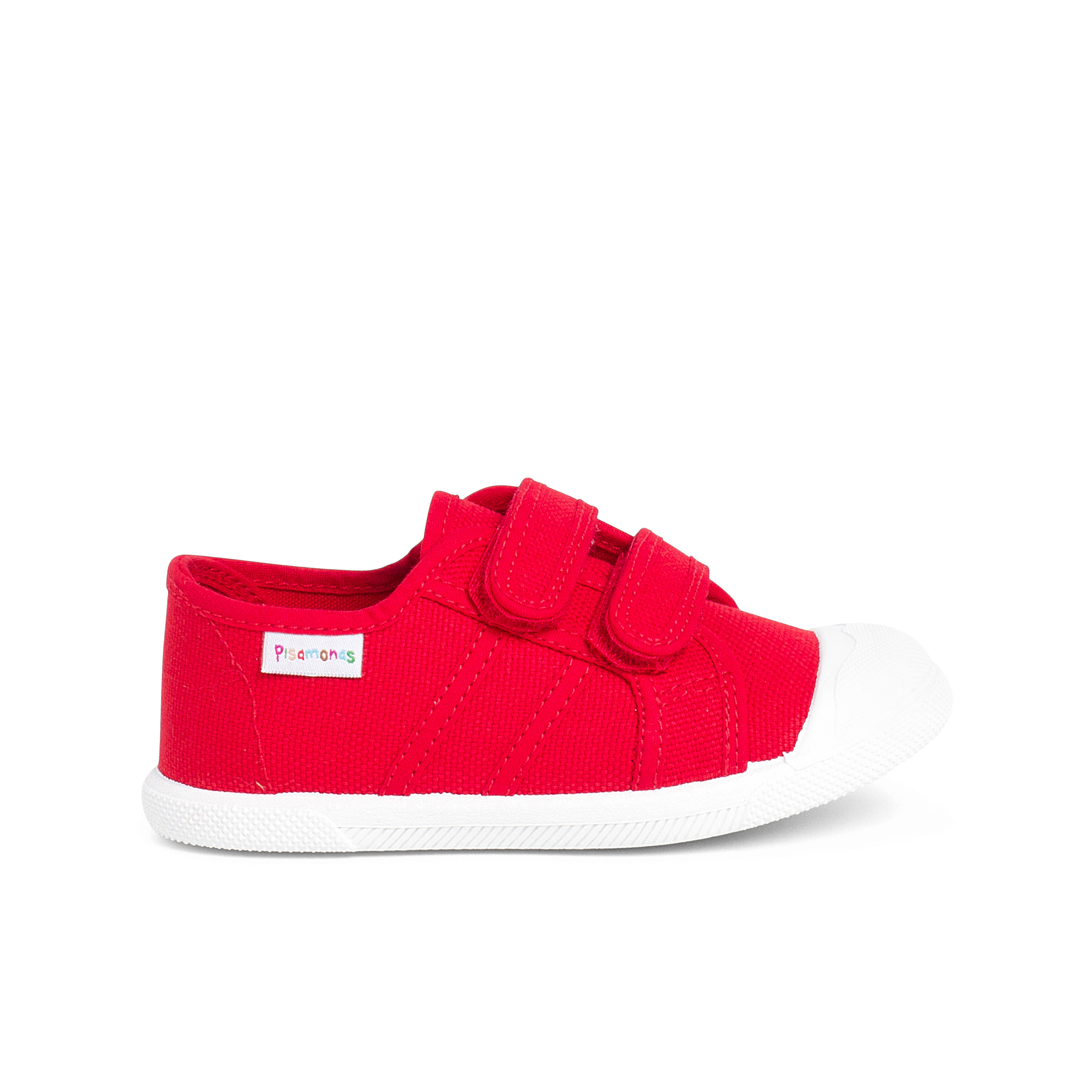 Pisamonas Zapatillas Niños Lona Cinta Adhesiva