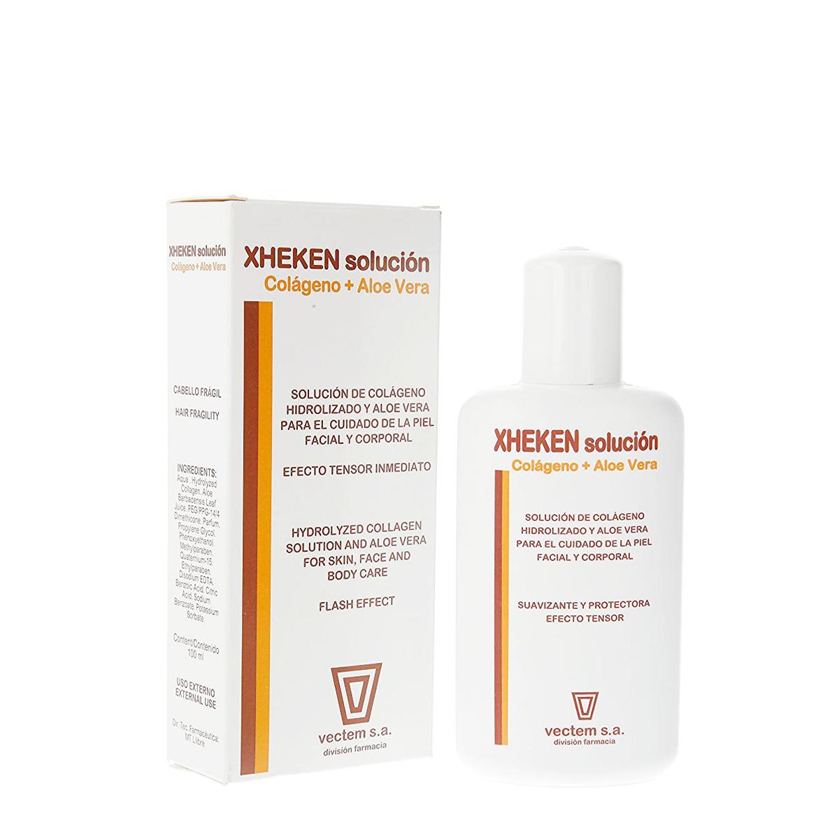 Xheken solucion colageno + aloe vera 100 ml