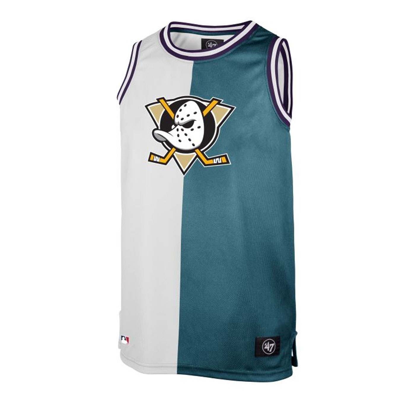 Camiseta Beisbolera oficial NBA Mitchell and Ness Practice Day Button Front Jersey  Charlotte Hornets White