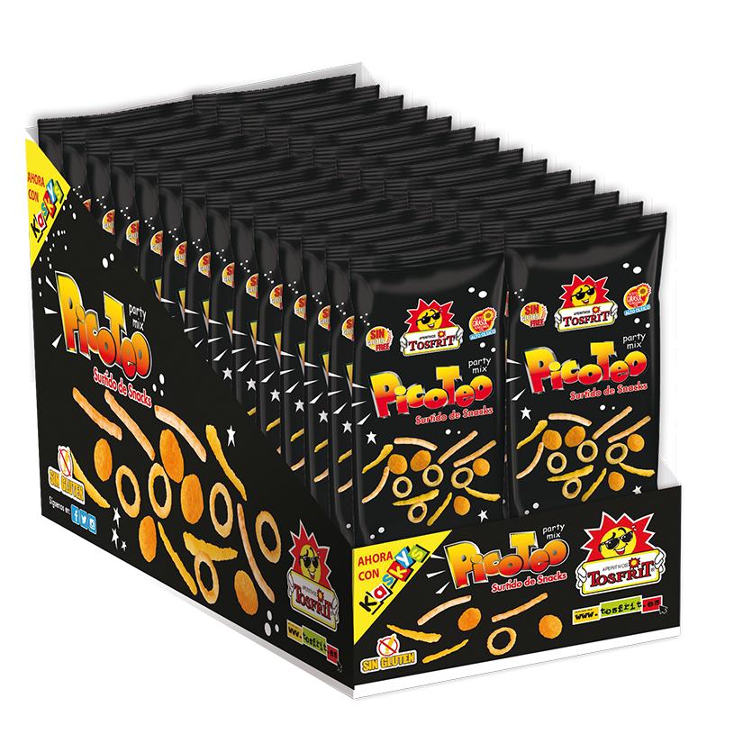 Tosfrit Aperitivos Caja de Picoteo Tosfrit - Surtido de Aperitivos Deliciosos - Elige el Tamaño Adecuado - Sin Gluten