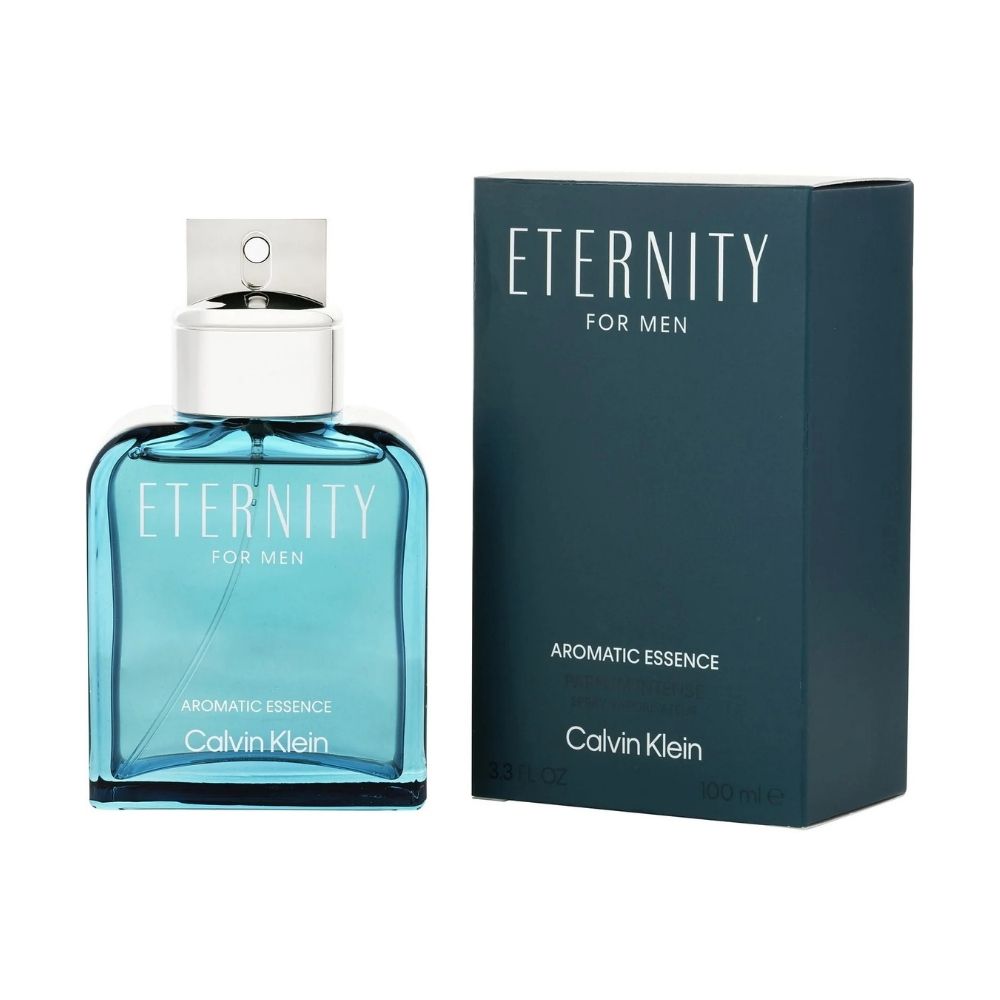 Calvin Klein - Eternity For Men Aromatic Essence Parfum Intense Eau de Parfum100 Ml. - Perfume 100 Ml. para Hombre | Frescura Aromática Moderna y Elegancia Masculina Sofisticada 🌿✨