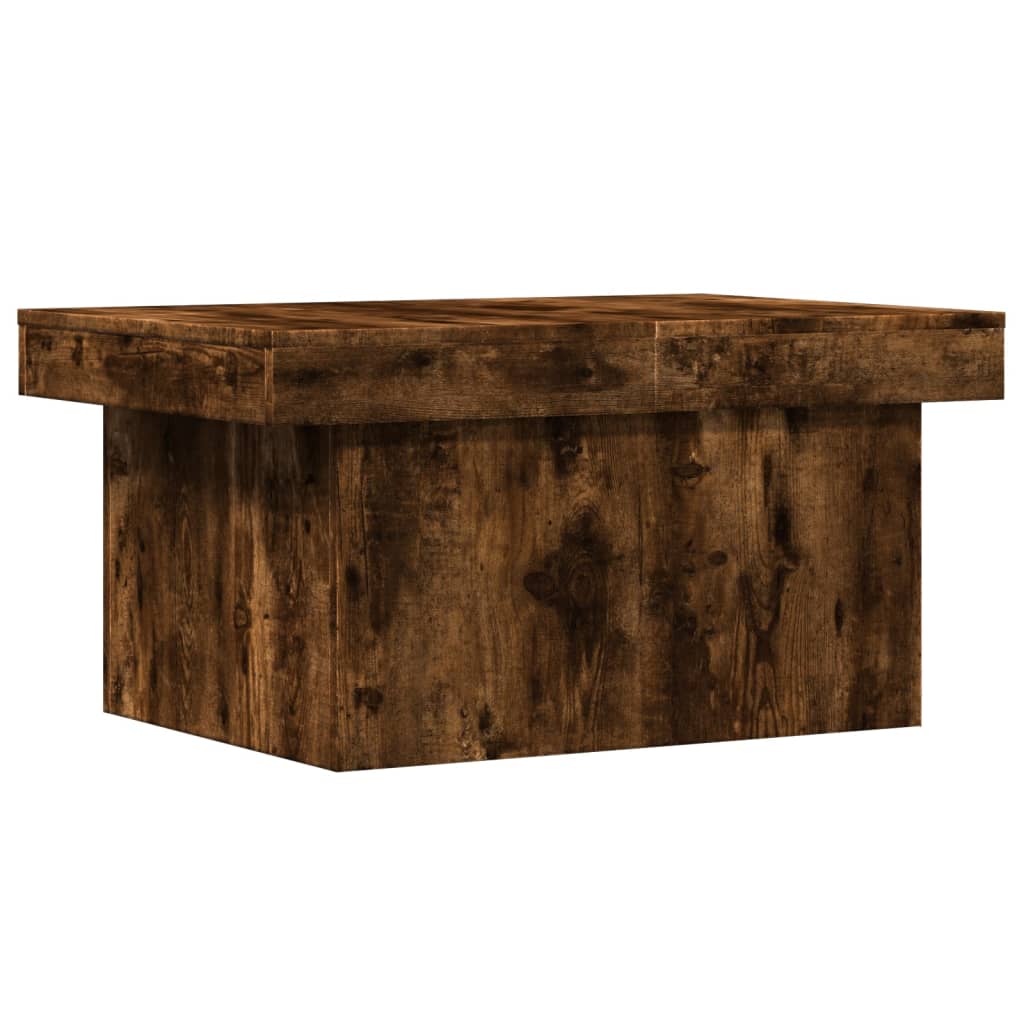 Vidaxl Mesa de Centro de Madera de Ingeniería 80x55x40 Cm - Blanco