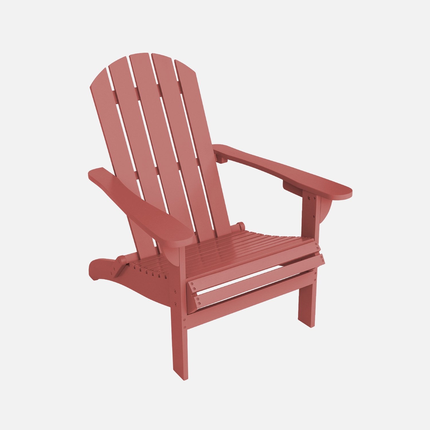 sweeek - Sillón de madera de acacia con reposabrazos, Kerina, Verde grisáceo, 90x71x91.5 cm