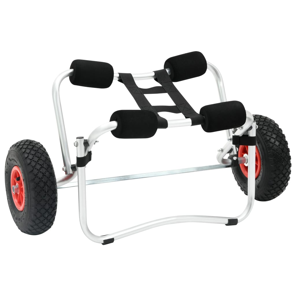 vidaXL Carritos de Kayak Aluminio Piezas Transporte Accesorio Jardín Taller Cantidad 1 unidad, 2 unidades