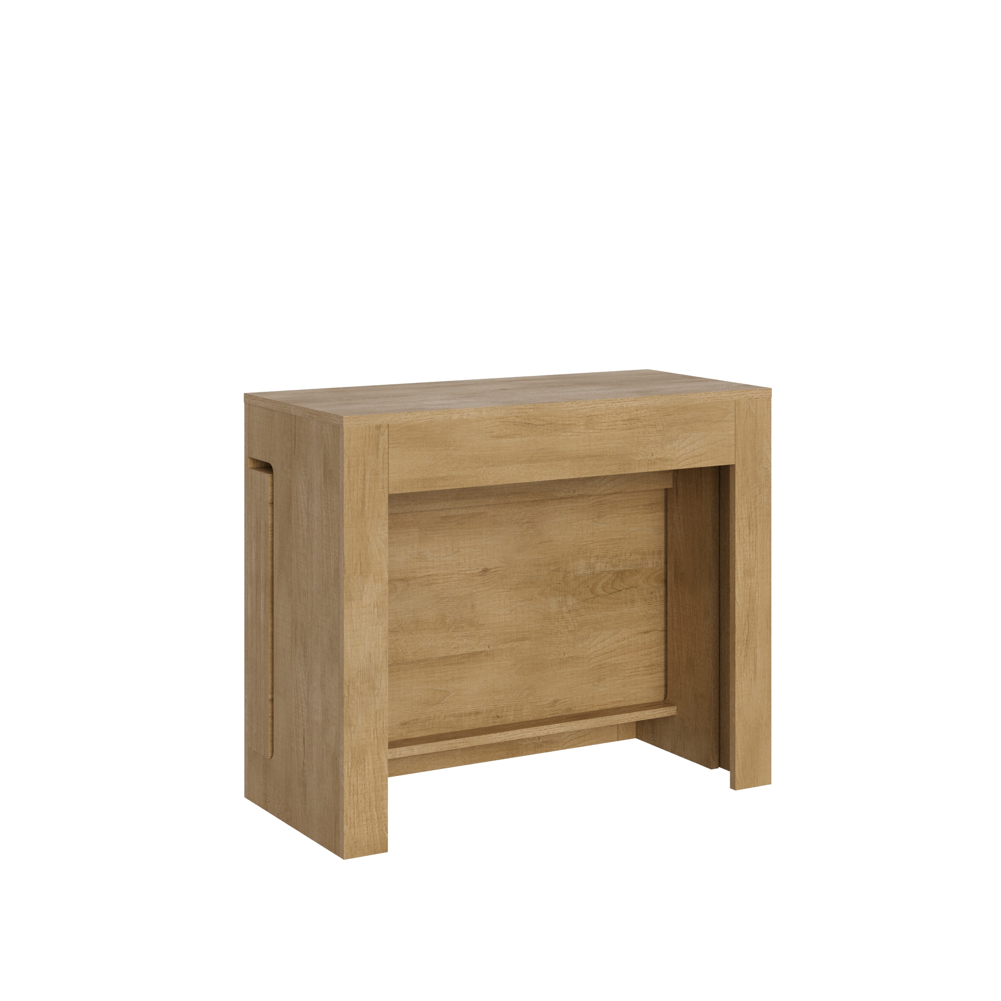 Consola extensible 90x42/302 cm Evolve Roble Nature - Itamoby
