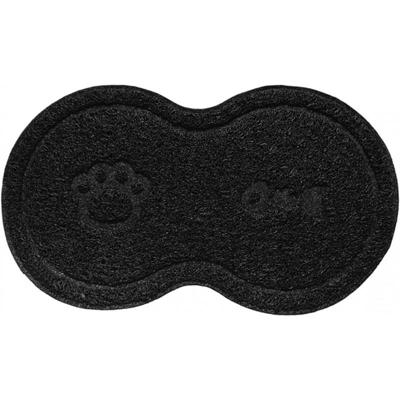 TIENDA EURASIA - Alfombra Doble de PVC para Mascotas, 46x26 cm, Resistente y Fácil de Limpiar