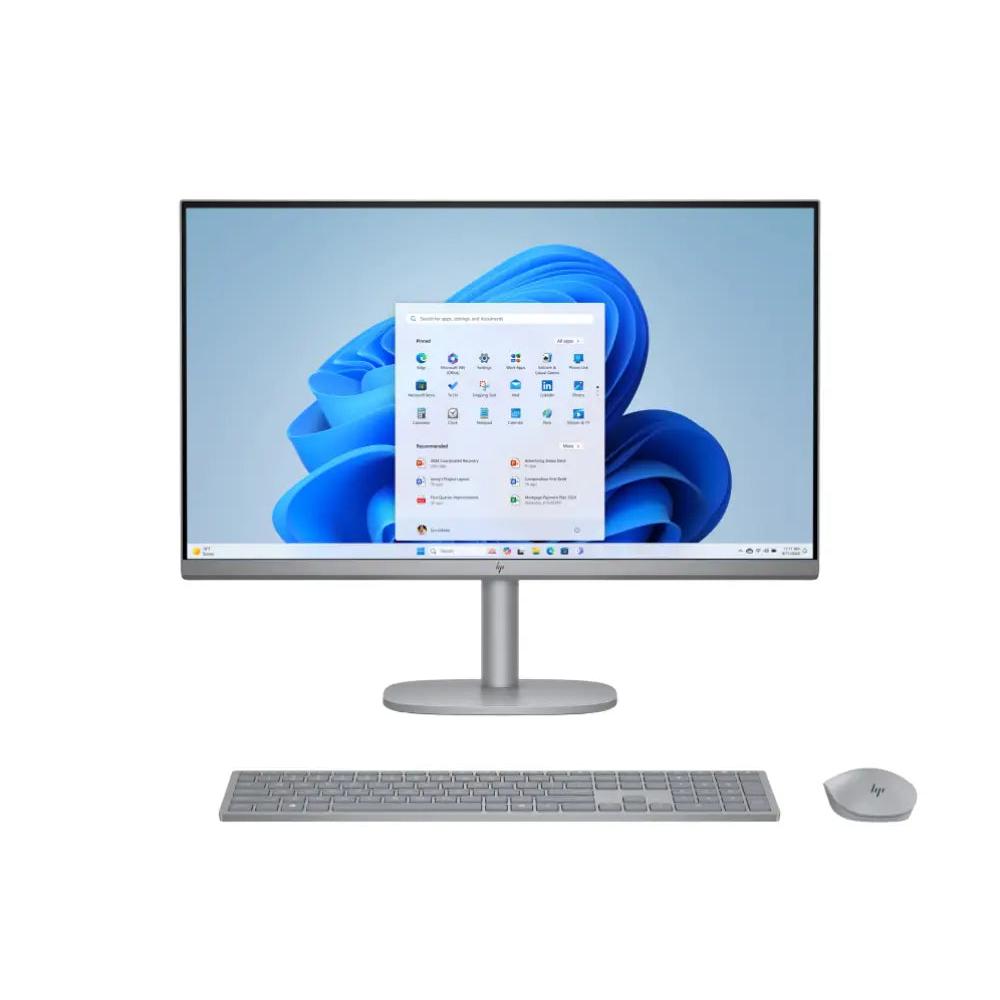 HP OmniStudio X 27-cs0015ns PC Intel Core Ultra 5 125H 68.6 cm (27") 1920 x 1080 Pixeles PC todo en uno 16 GB DDR5-SDRAM 512 GB SSD Windows 11 Home Wi-Fi 7 (802.11be) Plata