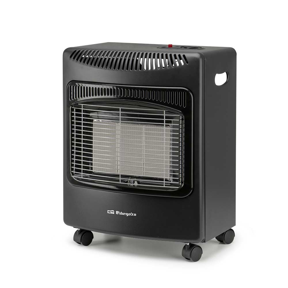 Estufa Cerámica Orbegozo HCE 50, triple sistema de seguridad,asas transporte,tres niveles potencia, 4200 W