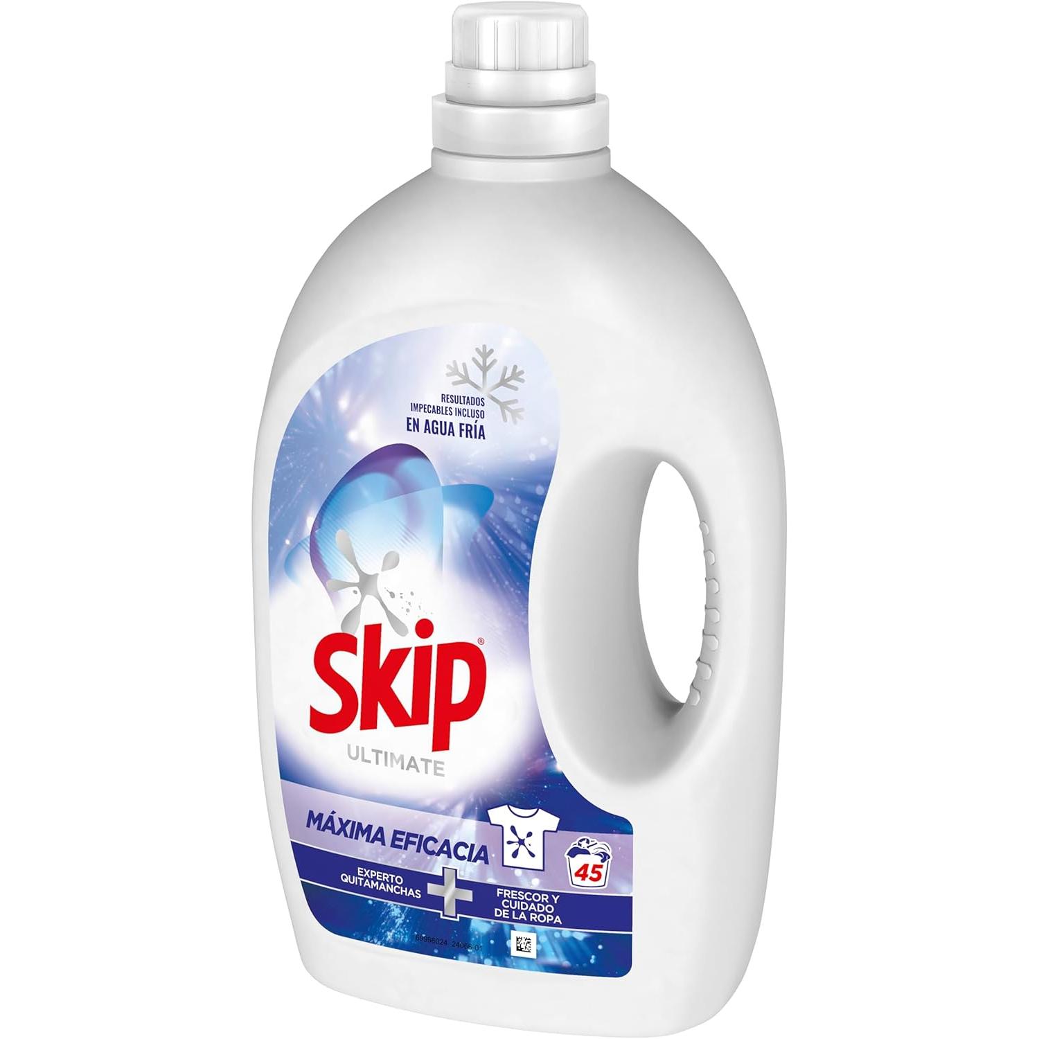 Skip Detergente Líquido Ultimate para Lavadora MAXIMA EFICACIA - 45 lavados - Maxima Eficacia.
