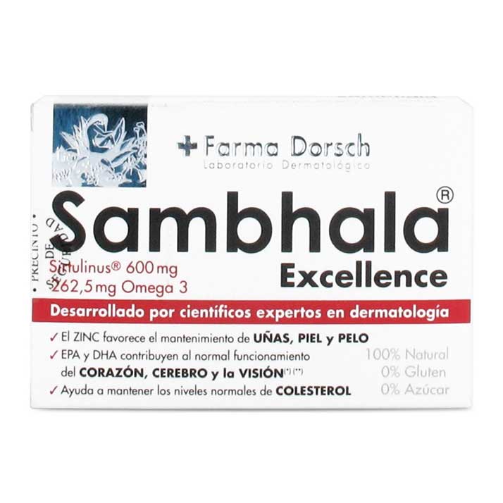Sambhala Excellence Con Sirtulinus 600 Mg (30 Capsulas)