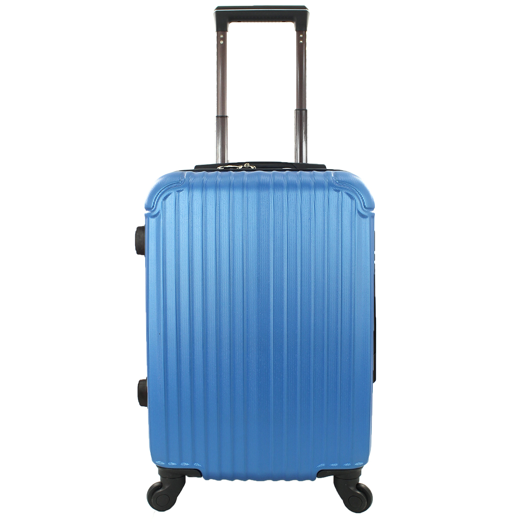 EASYTOUR Maleta Avión Equipaje de Mano Viaje Cabina Trolley ABS Rígida 4 Ruedas Maleta de cabina rigida con asa telescopica 55x35x20CM EASYTOUR