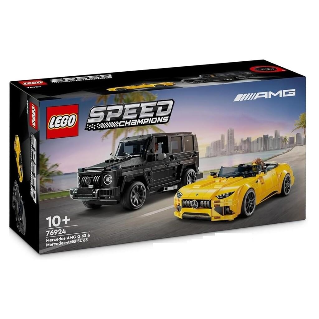 Lego Speed Champions Mercedes-AMG G 63 y Mercedes-AMG SL 63 76924