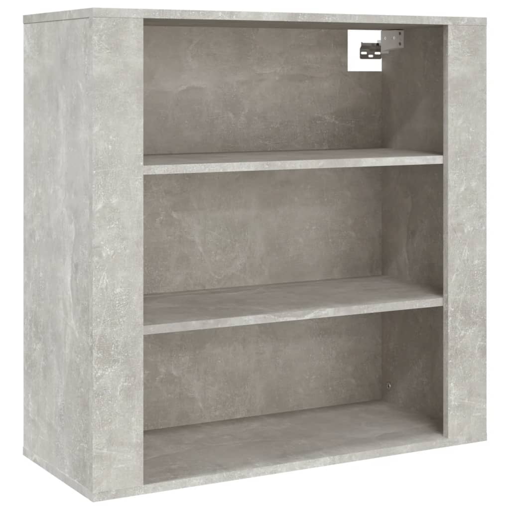 vidaXL Armario de pared madera contrachapada 80x33x80 cm Multicolor