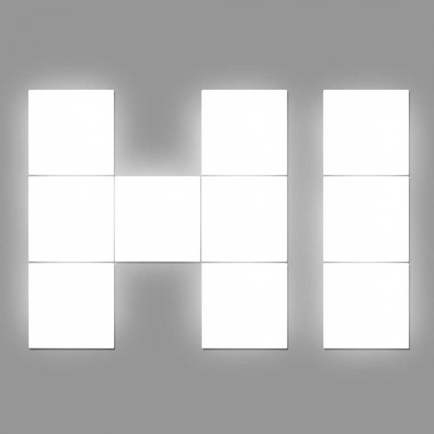 7hSevenOn Deco - Palabra Decorativa Led HI, Plástico PC, Hogar, Oficina, 30W, 2000 lúmenes, Ángulo Apertura 120º, 220-240 Vac, Led SMD, 4000k, Protección IP20, 25.000H Vida Útil, 45x70cm, Blanco