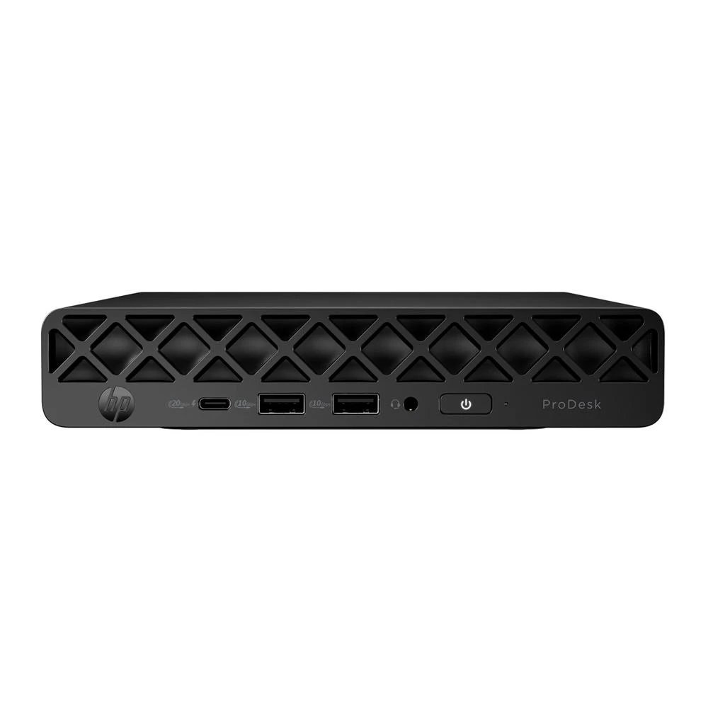 Pc Sobremesa Mini PC Windows 11 Pro Intel Core Ultra 5 225T (10 núcleos, 10 hilos, Turbo hasta 4,9 GHz, 20 MB L3) HP D31QLAT#ABE | Intel Graphics, 16 GB, 512 GB, Bluetooth, Negro