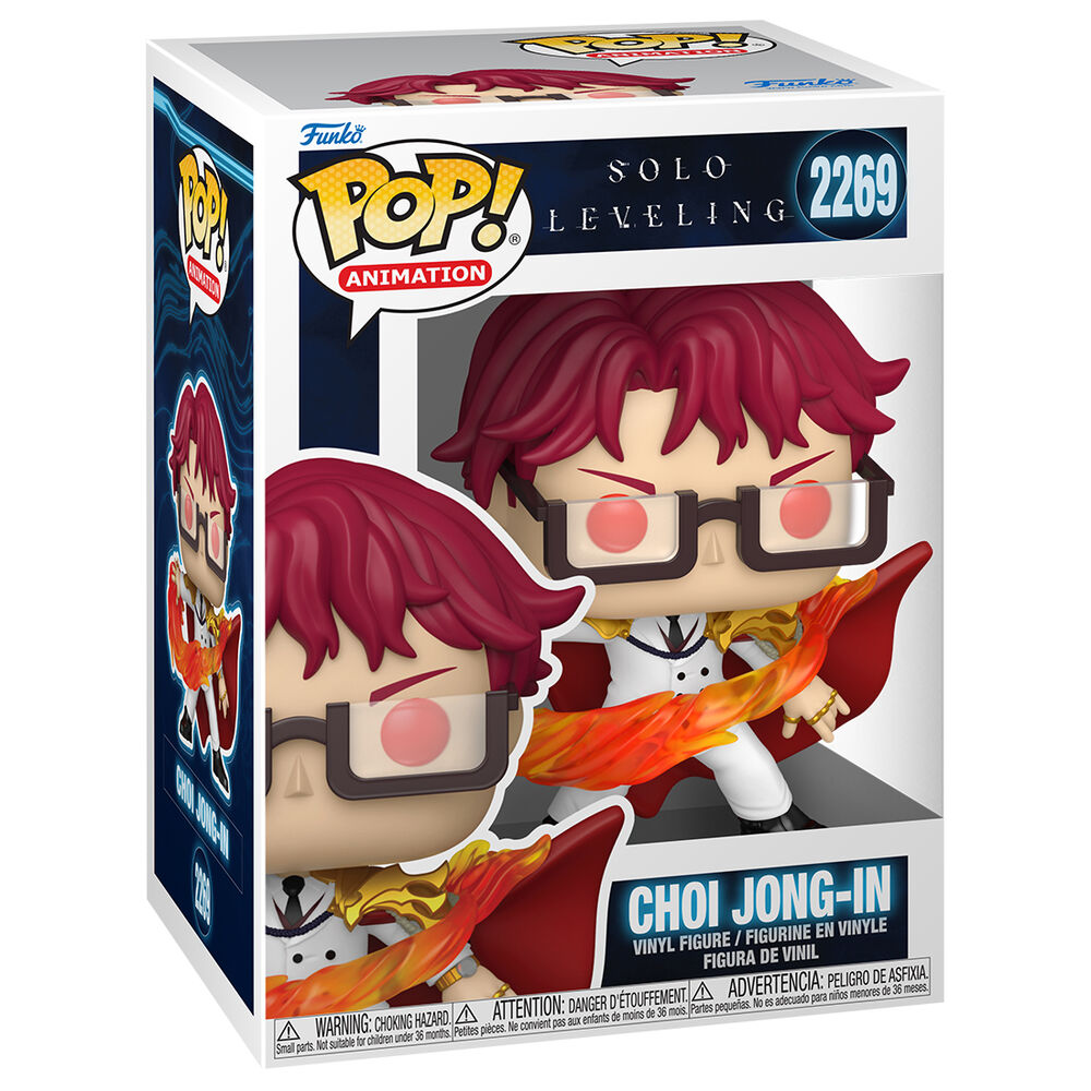 Funko Pop Solo Leveling Baek Yoonho 2268 Choi Jong-in 2269 Go Gunhee 2270 Woo Jinchul 2271 Figura Coleccionable Regalo