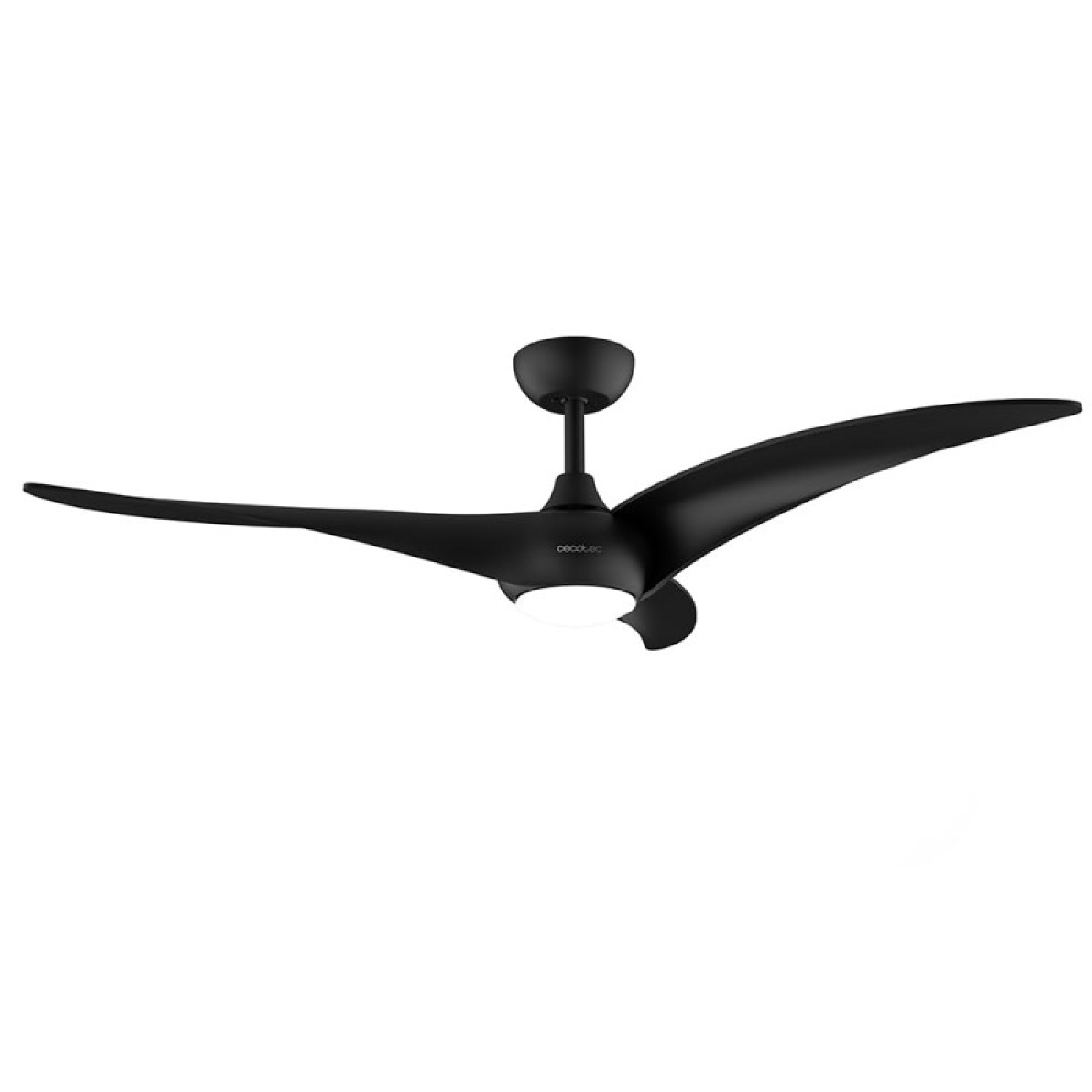 Cecotec Ventilador de Techo con Luz EnergySilence Aero 5295 Black. 40W, Motor DC, 54 pulgadas, Luz LED de 15W