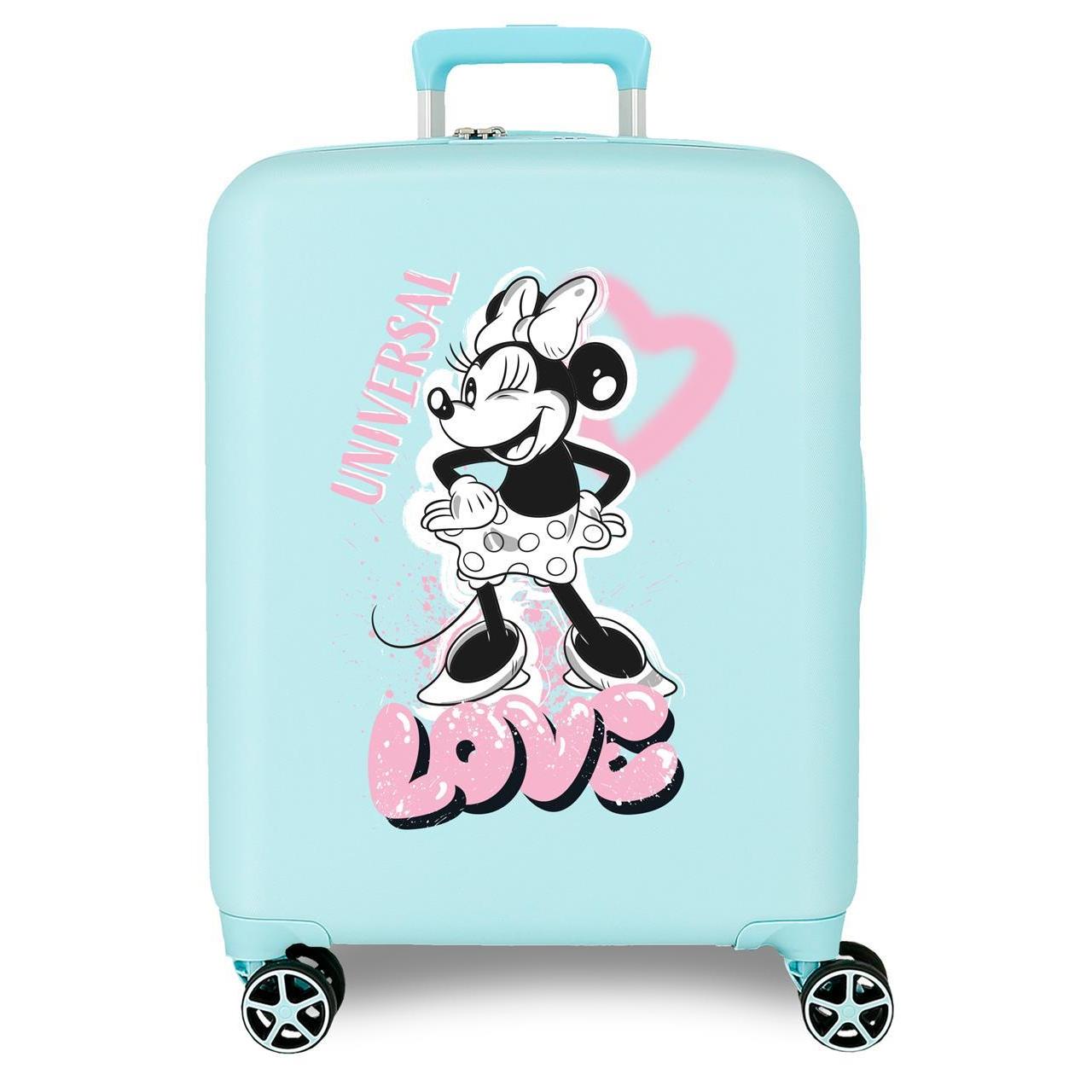 Disney  Mickey y Minnie Good Things Maleta De Cabina ABS Rígida Good 55cm