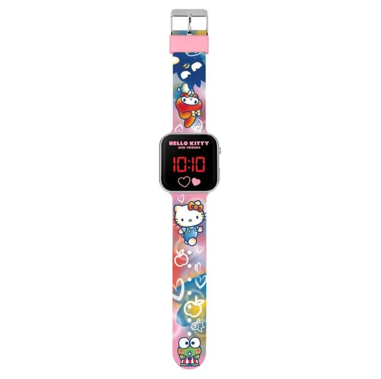 HELLO KITTY RELOJ LED DIGITAL SANRIO-MULTICOLORES-PARA NINAS,