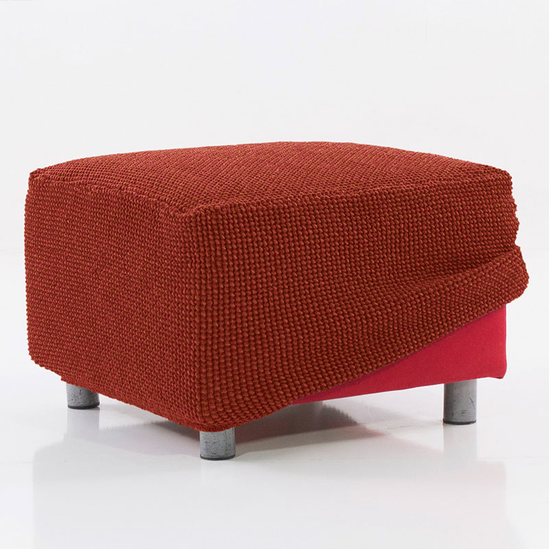 MAXIFUNDAS FUNDAS DE SOFA & CHAISE LONGUE - Funda de Puff Relive Elástica