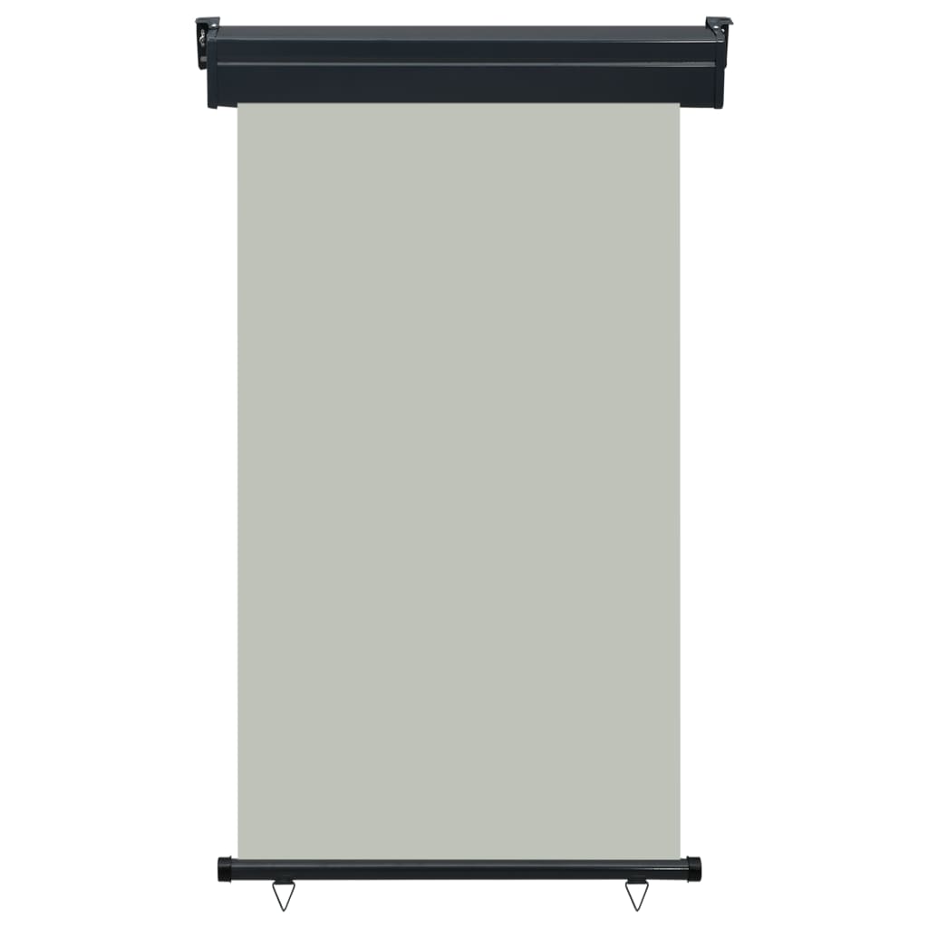 vidaXL Toldo lateral de balcón 105x250 cm Color Negro, Crema, Gris