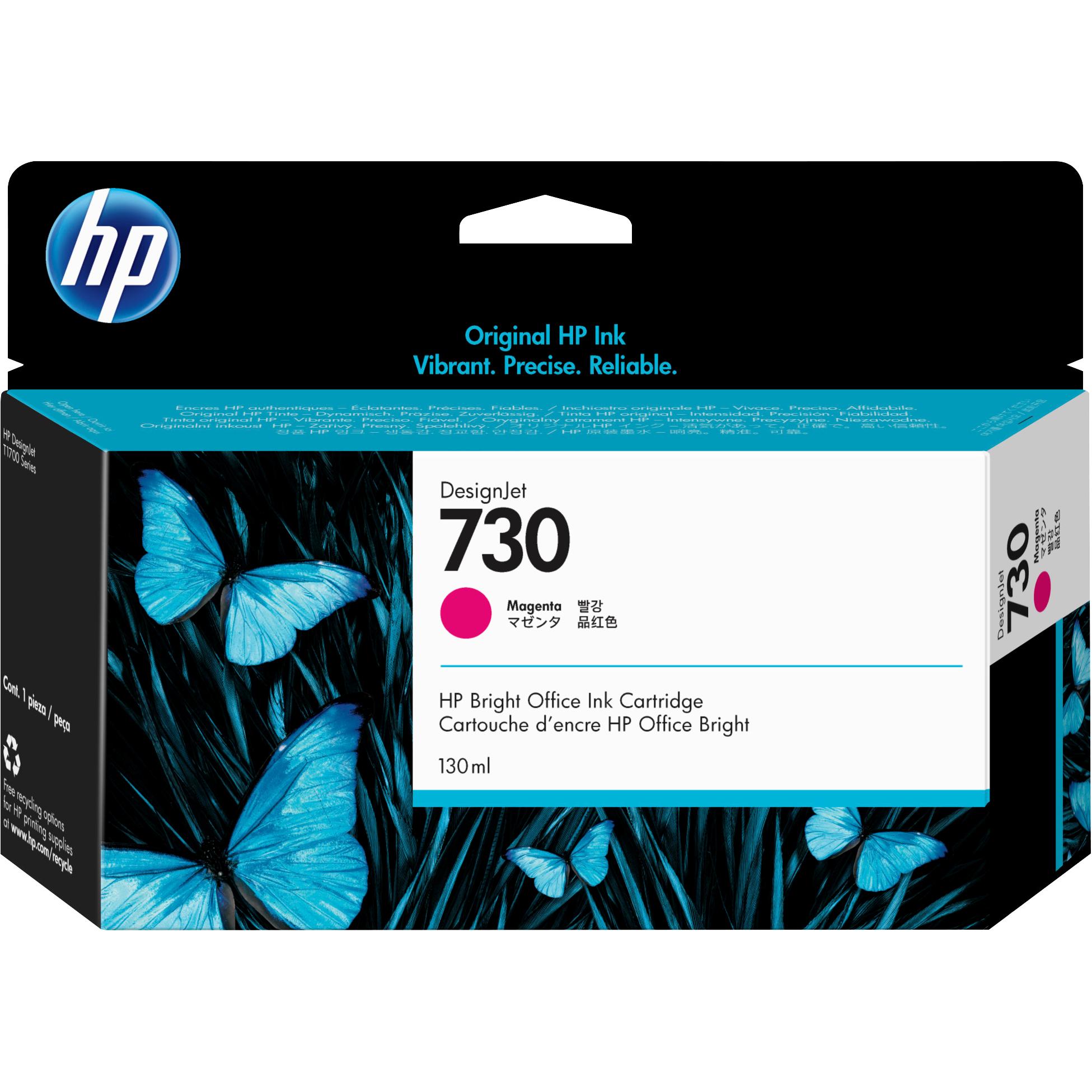 HP n�730 130-ml Magenta Ink Cartridge