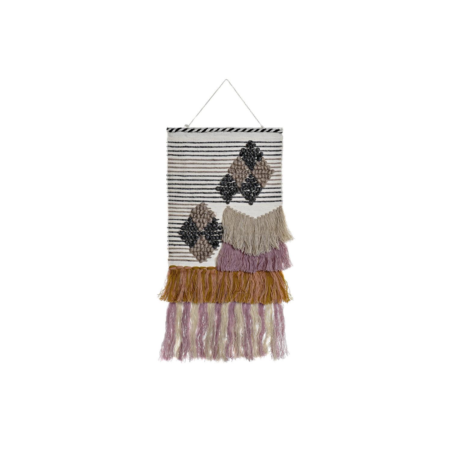 Tapiz Yute Lana 46X2X110 Flecos Multicolor El mejor complemento para tu hogar -Fijalo-