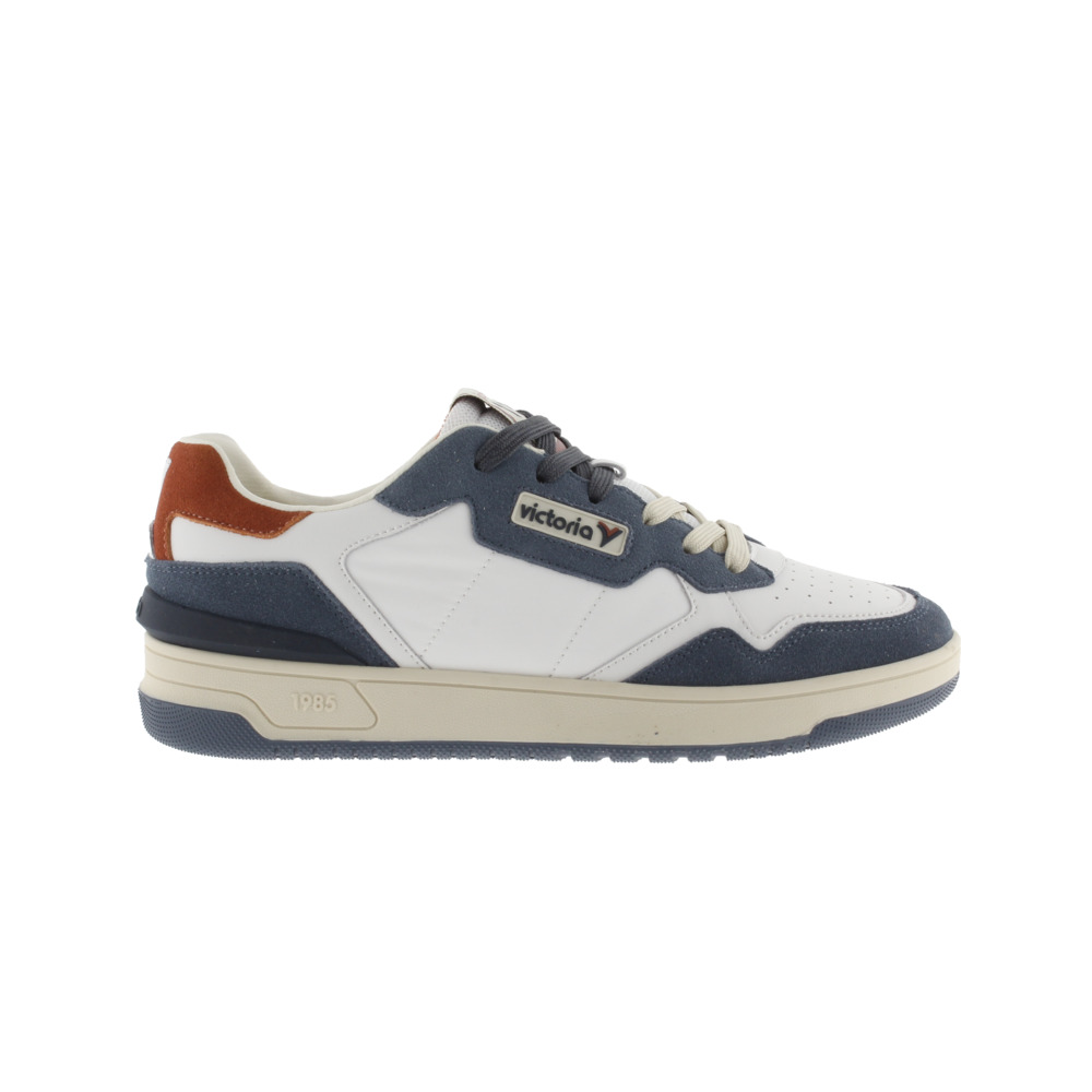 Victoria 1985 C80 Zapatillas de piel con piezas de color y serraje 8800128
