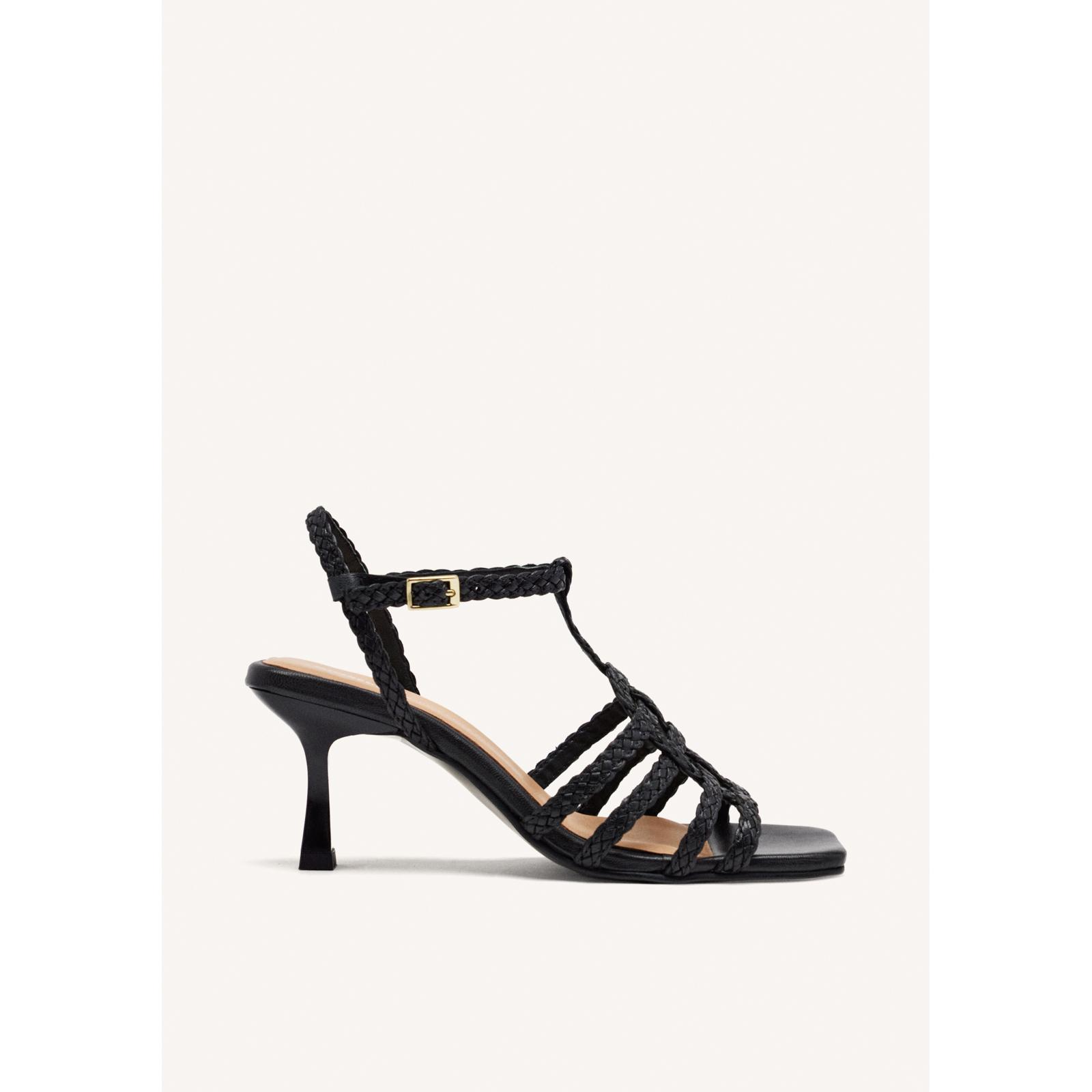 Sandalias Piel Trenzada