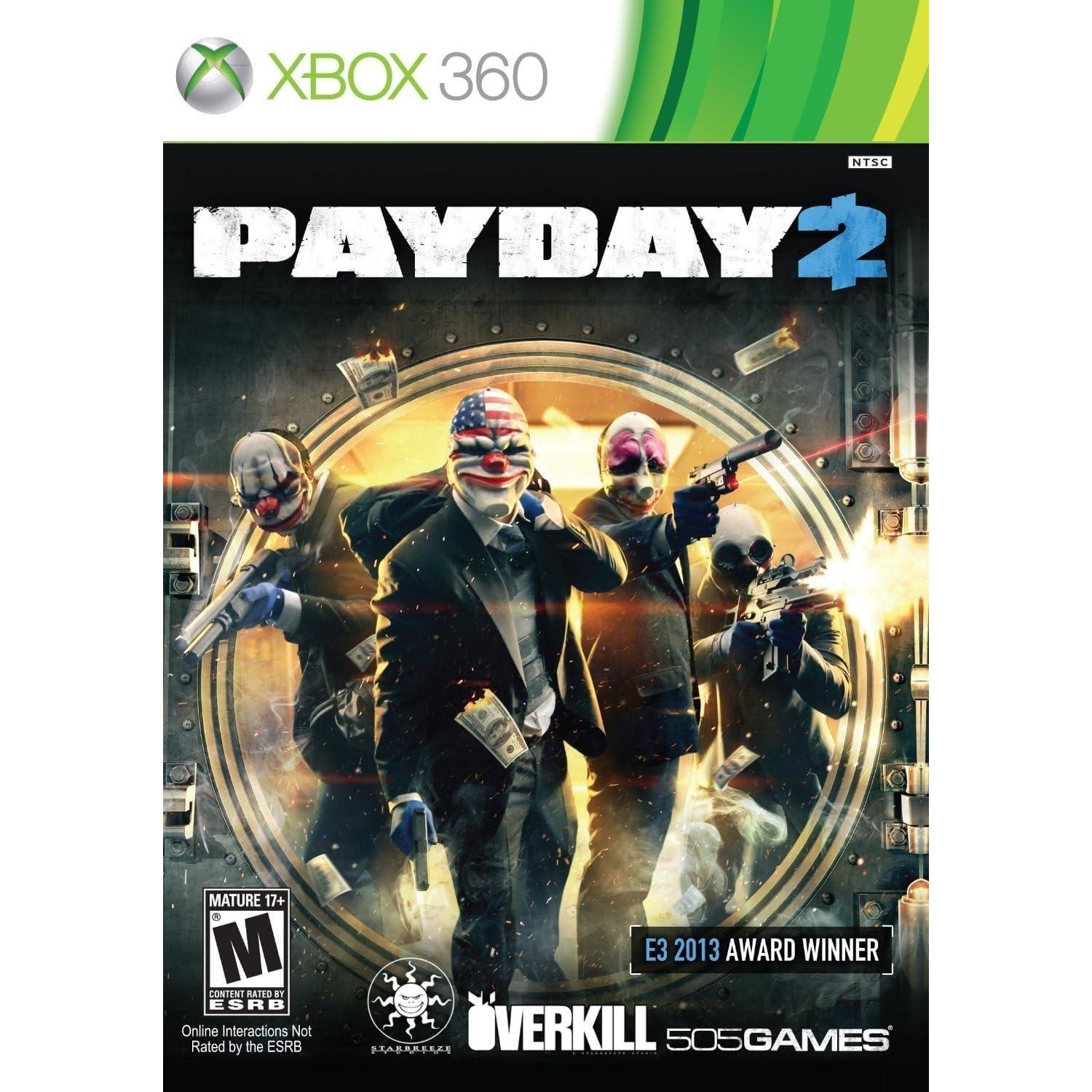 Payday 2 Juego para Consola Microsoft XBOX 360