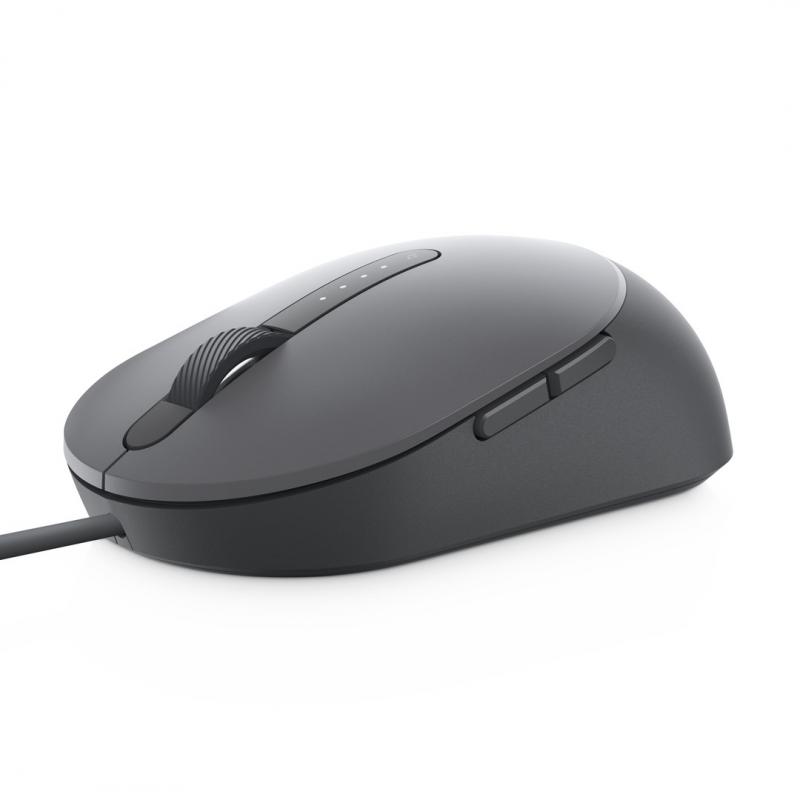 Dell MS3220 Ratón Ambidiestro USB Láser 3200 DPI gris titanio