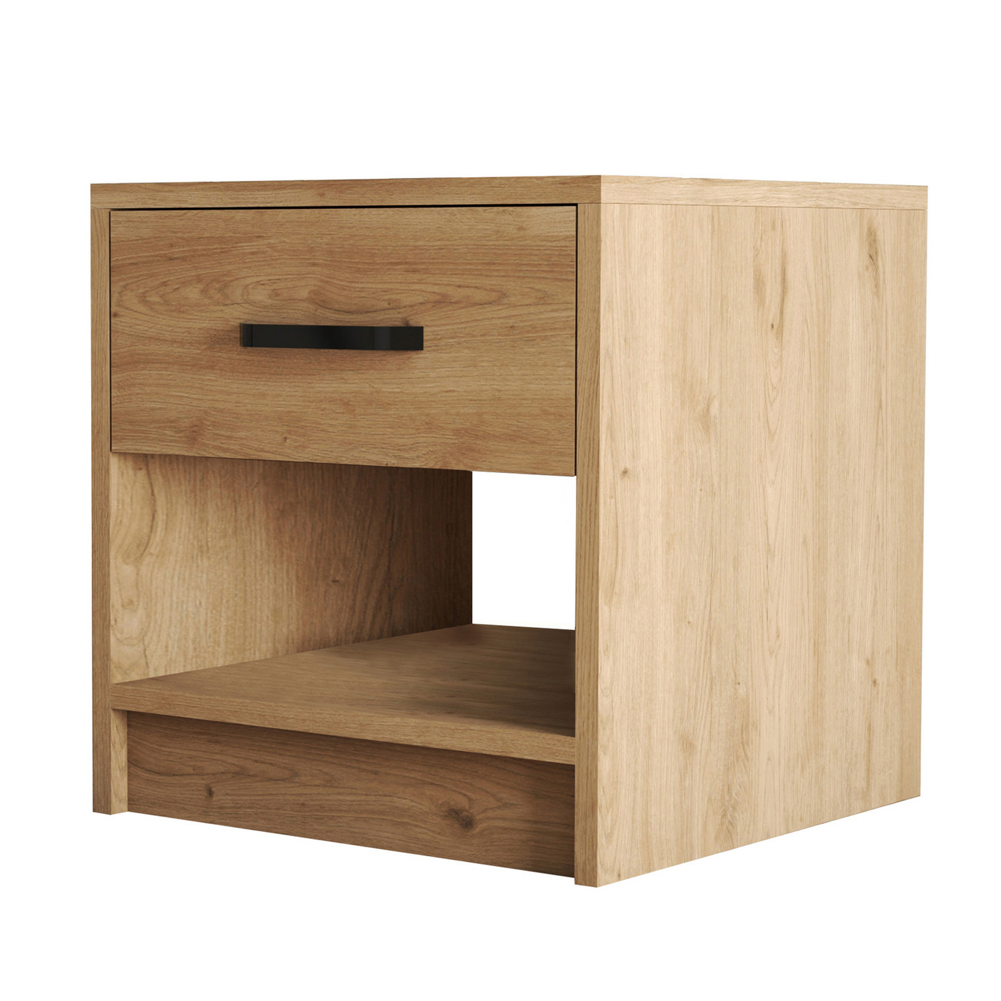 Mesilla,100% Tablero de aglomerado rechapado en melamina, Color Roble WELLHOME