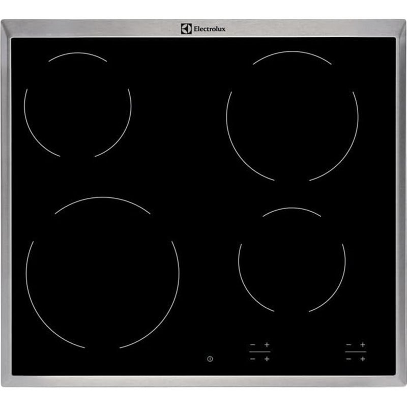 Placa de Vitrocerámica Electrolux EHF16240XK 4 zonas Negro