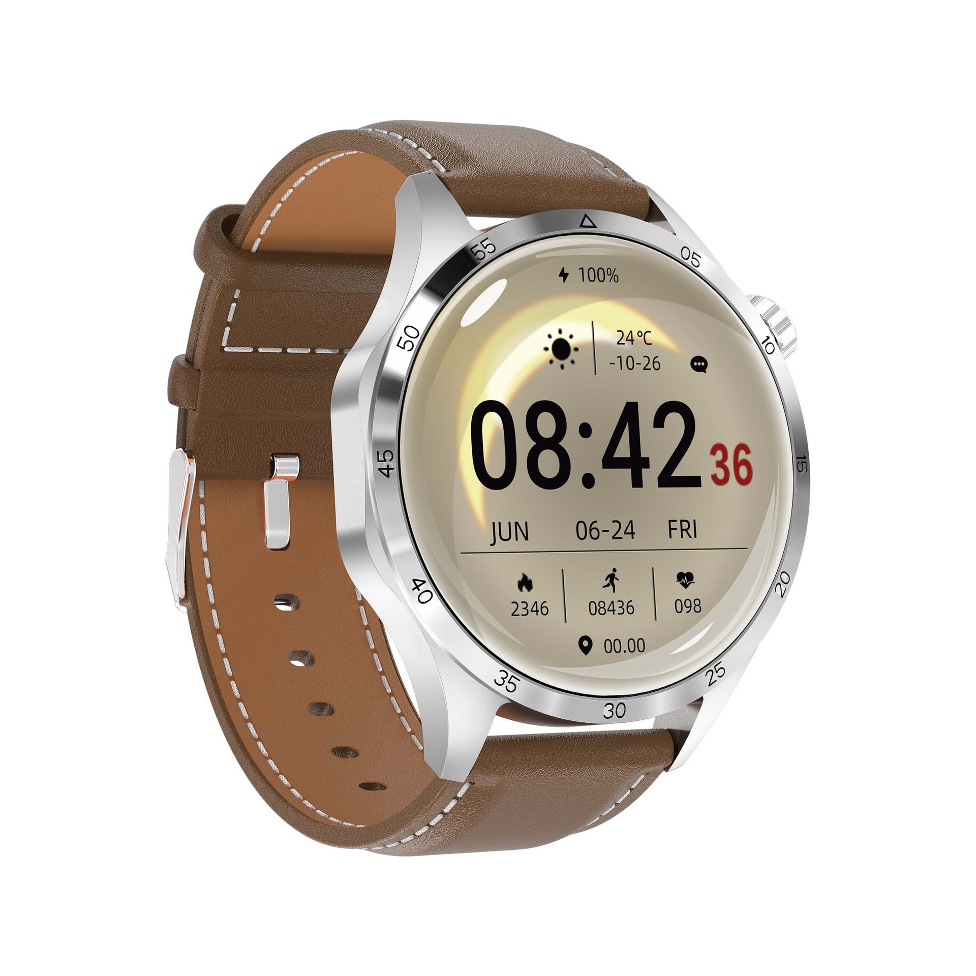 Bluetooth pantalla Ronda GT4PRO+ reloj inteligente llamada NFC de pago 1.6 brújula de grande