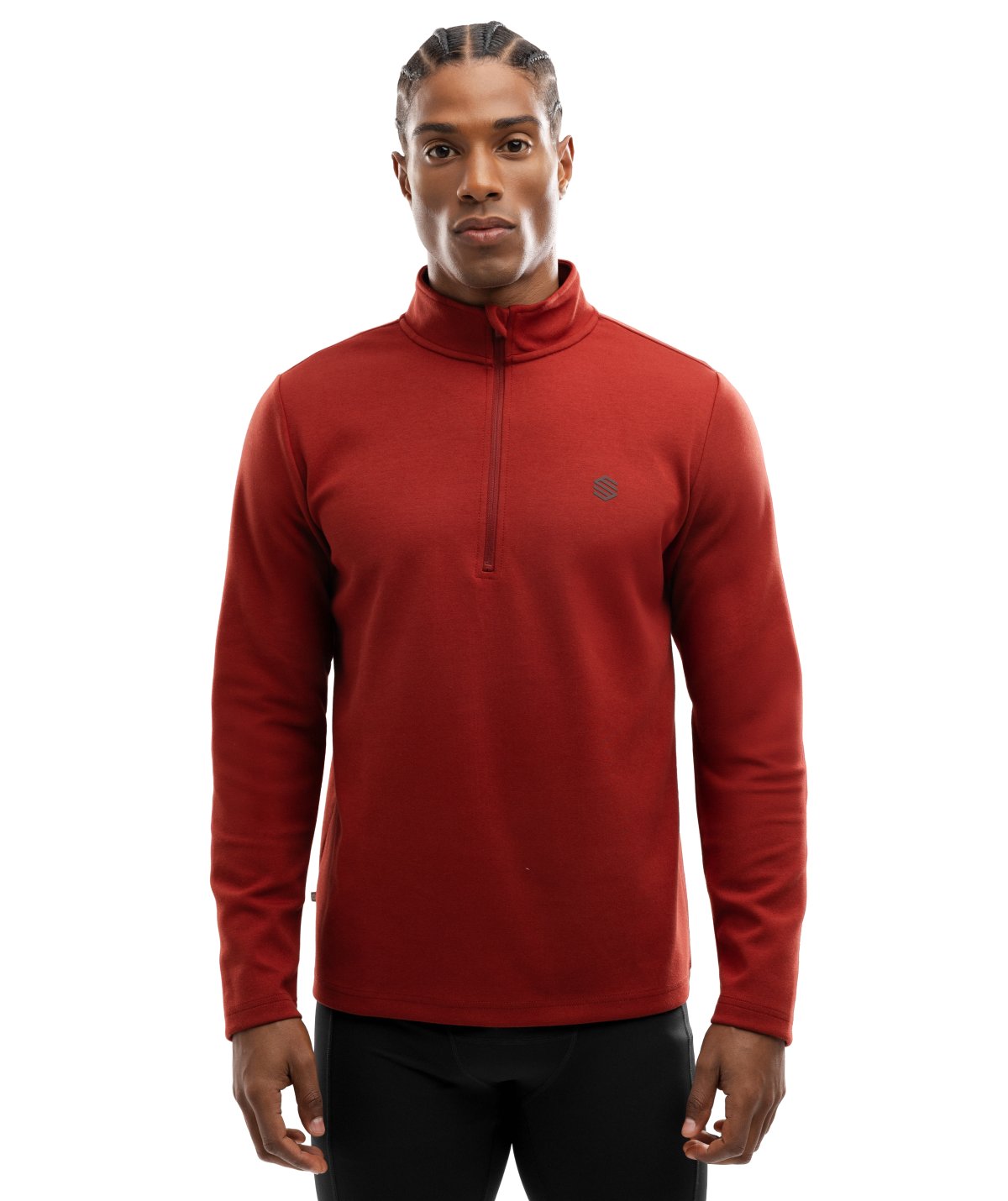 SIROKO - Sudadera Media Cremallera Gym & Trainning Hombre_