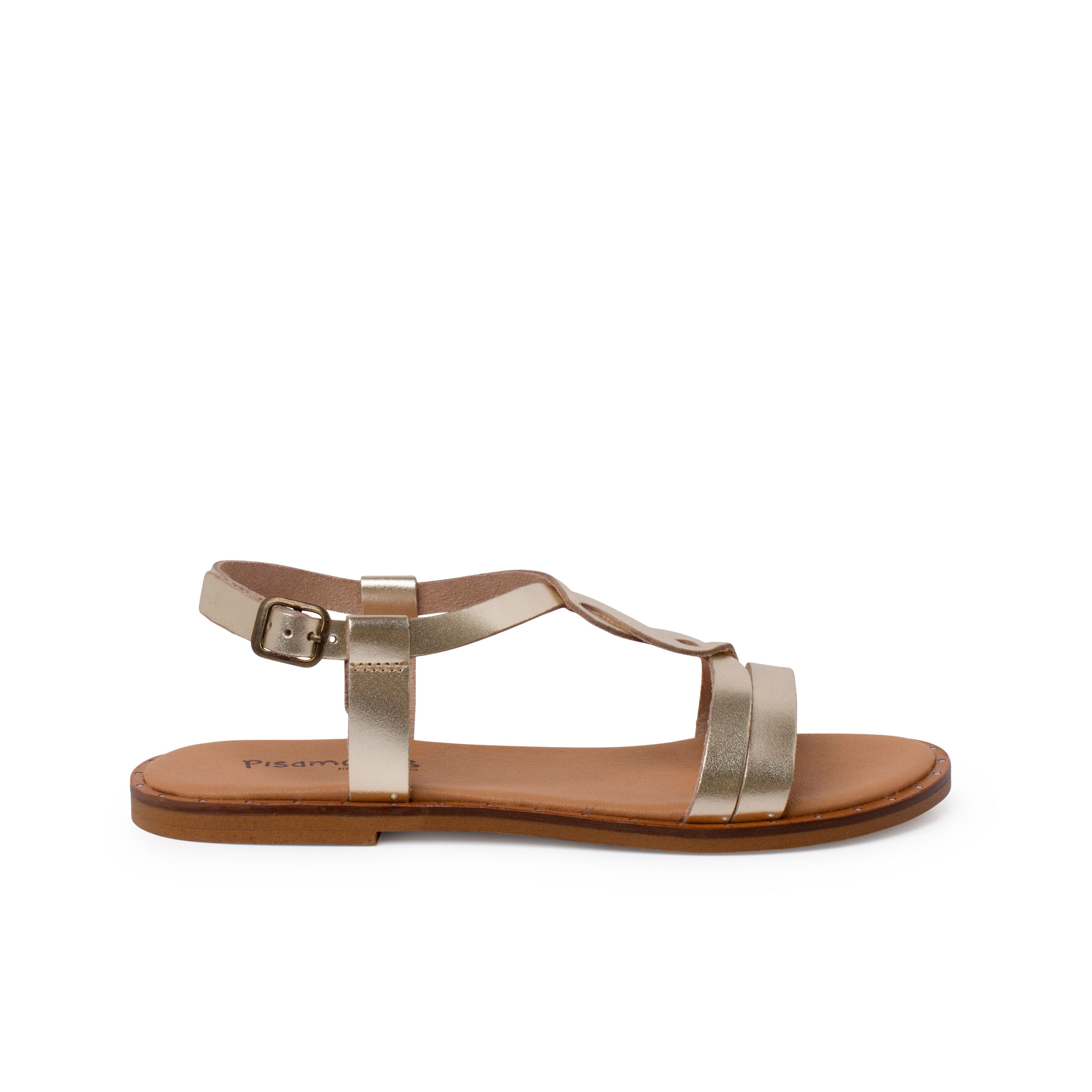 Sandalias Tira Central Trenza Pisamonas - Fabricado en España
