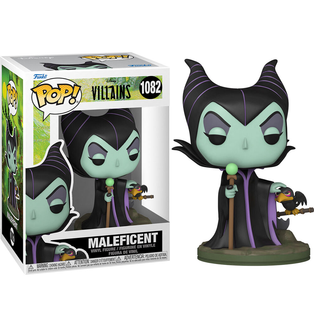 Funko Pop! Disney: Villains - Maleficent - Disney Villains - Figura de Vinilo Coleccionable - Idea de Regalo- Mercancia Oficial - Juguetes para Niños y Adultos - Movies Fans - MR POPYE
