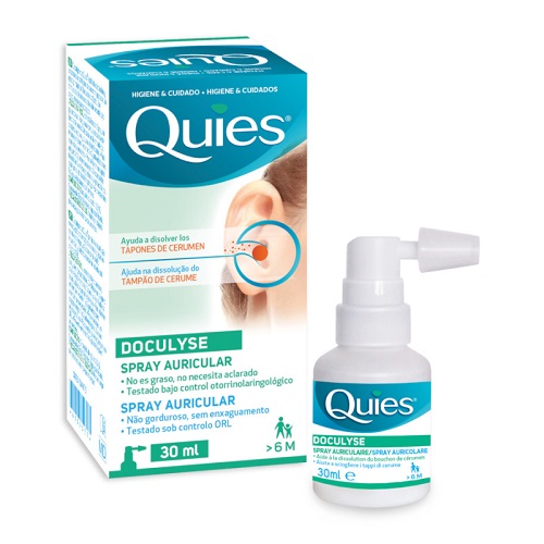Quies Doculyse Spray para Higiene y Prevención de Tapones de Cerumen
