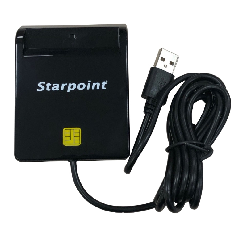 Cherry lector tarjeta chip stp_scrzw-1 usb negro