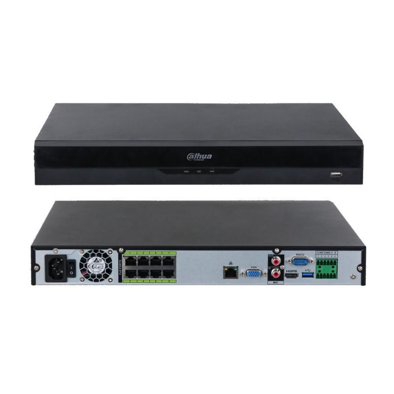 Dahua Nvr 8Ch 1U 8PoE WizSense Pro NVR5208-8P-EI