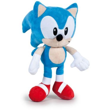 Sonic The Hedgehog - Sega- Peluche Sonic - Medidas 30 cm - Color azul